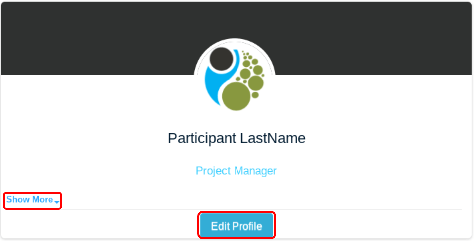 Edit Profile Link Highlighted in User Profile