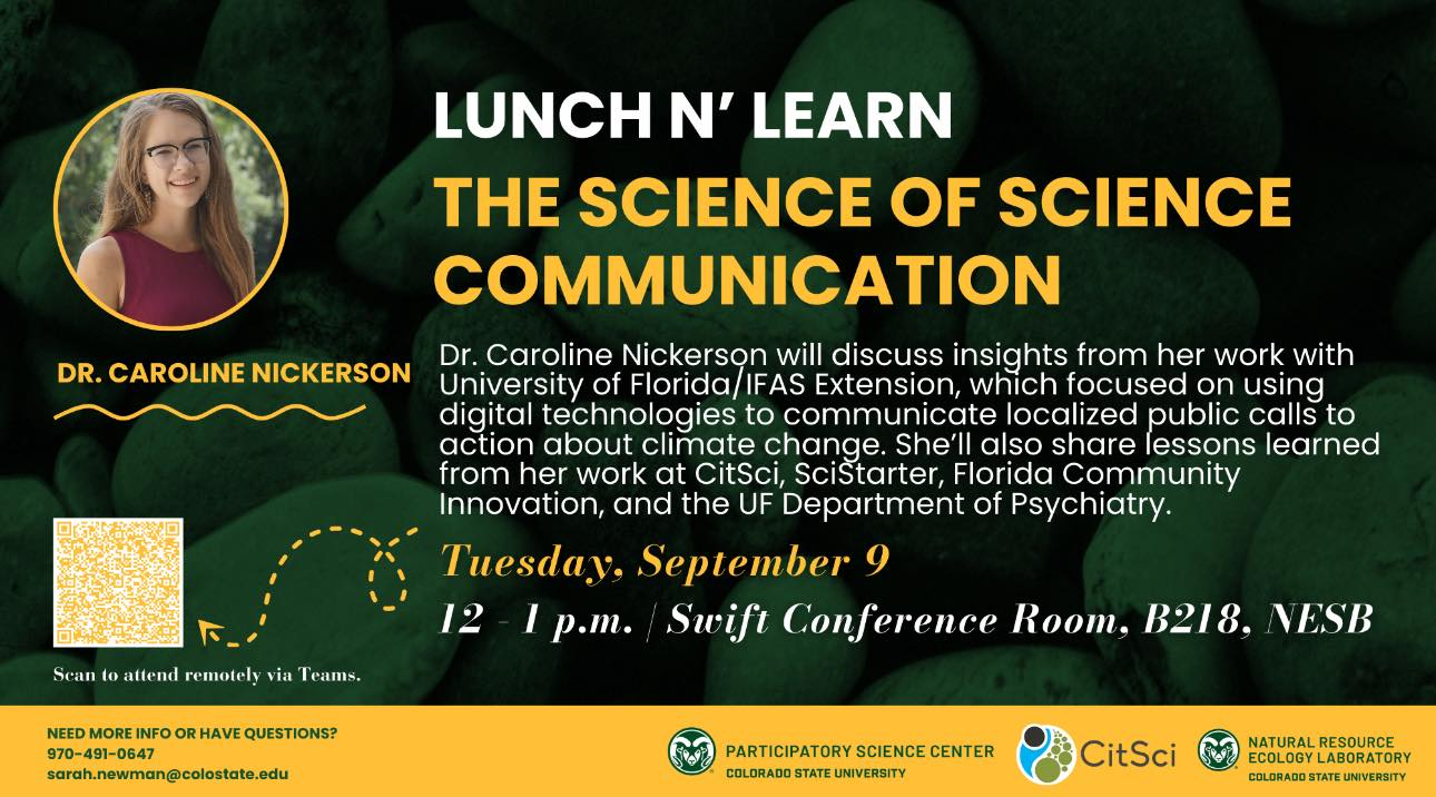 The Science of Science Communication: A Framework for Action – CitSci ...